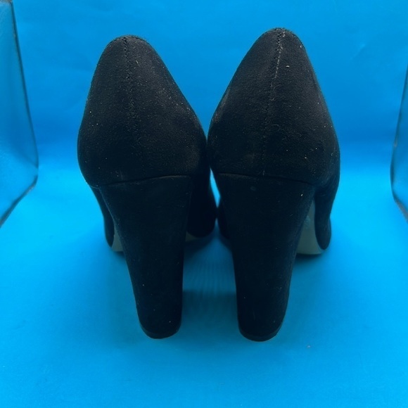 Express block Faux Suede Black, size 6 - Picture 6 of 8